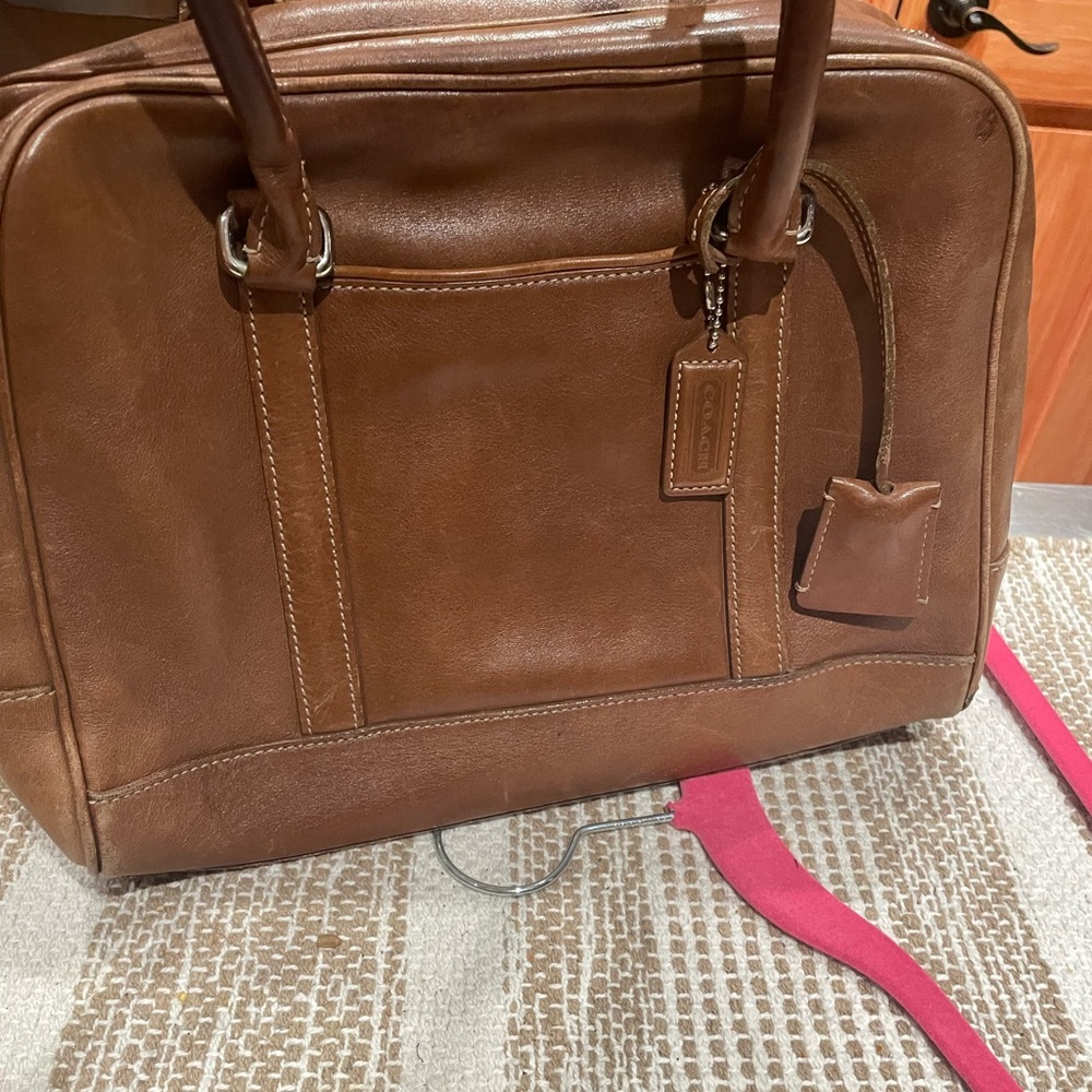 Coach .Brown Leather Handbag - Picture 16 of 16
